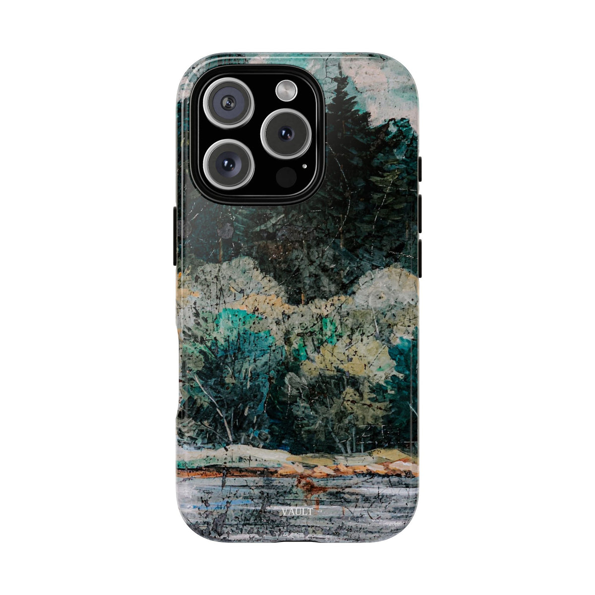 Phone Case - Moody Forest Landscape Protective Tough Case