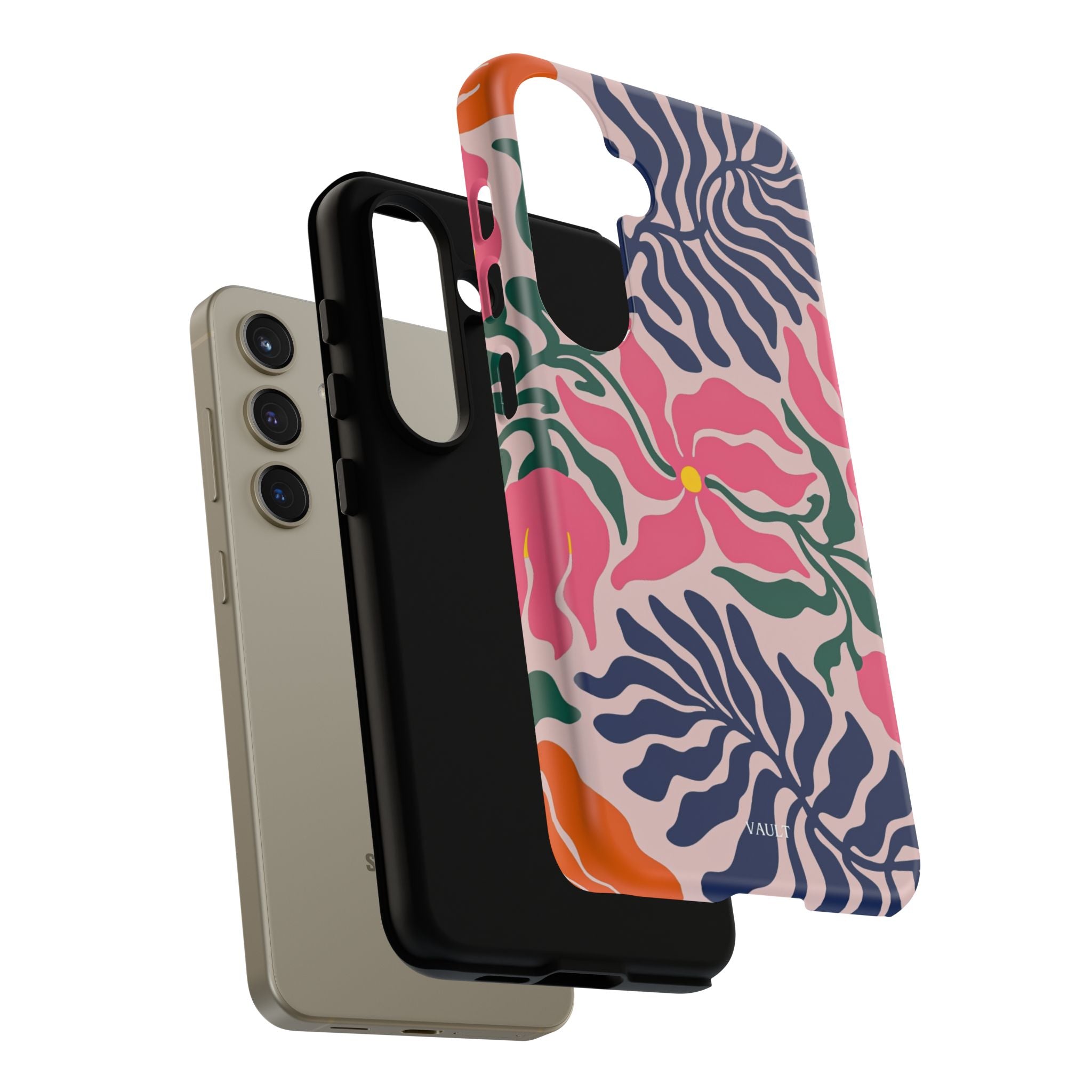 Floral Retro Tough Phone Case