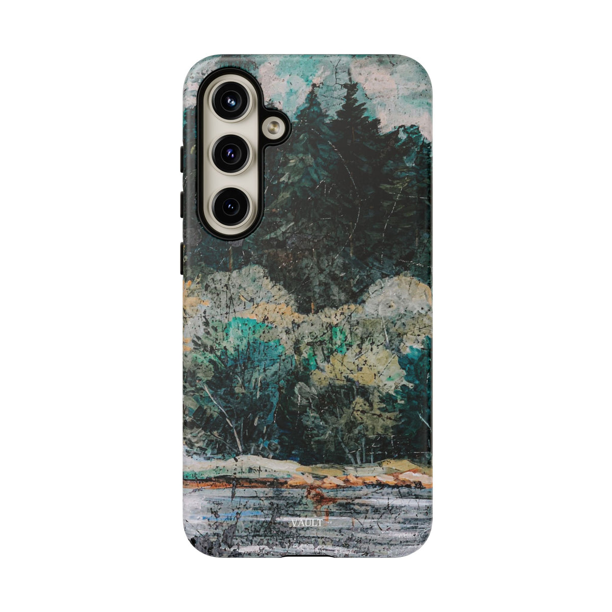 Phone Case - Moody Forest Landscape Protective Tough Case