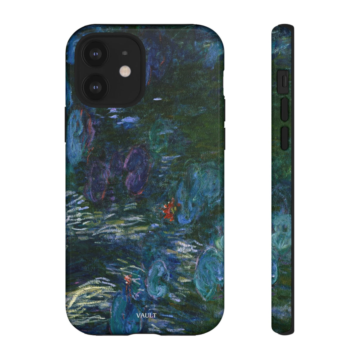 Water Lilies Tough Phone Case — Impressionist Art Protective Cover