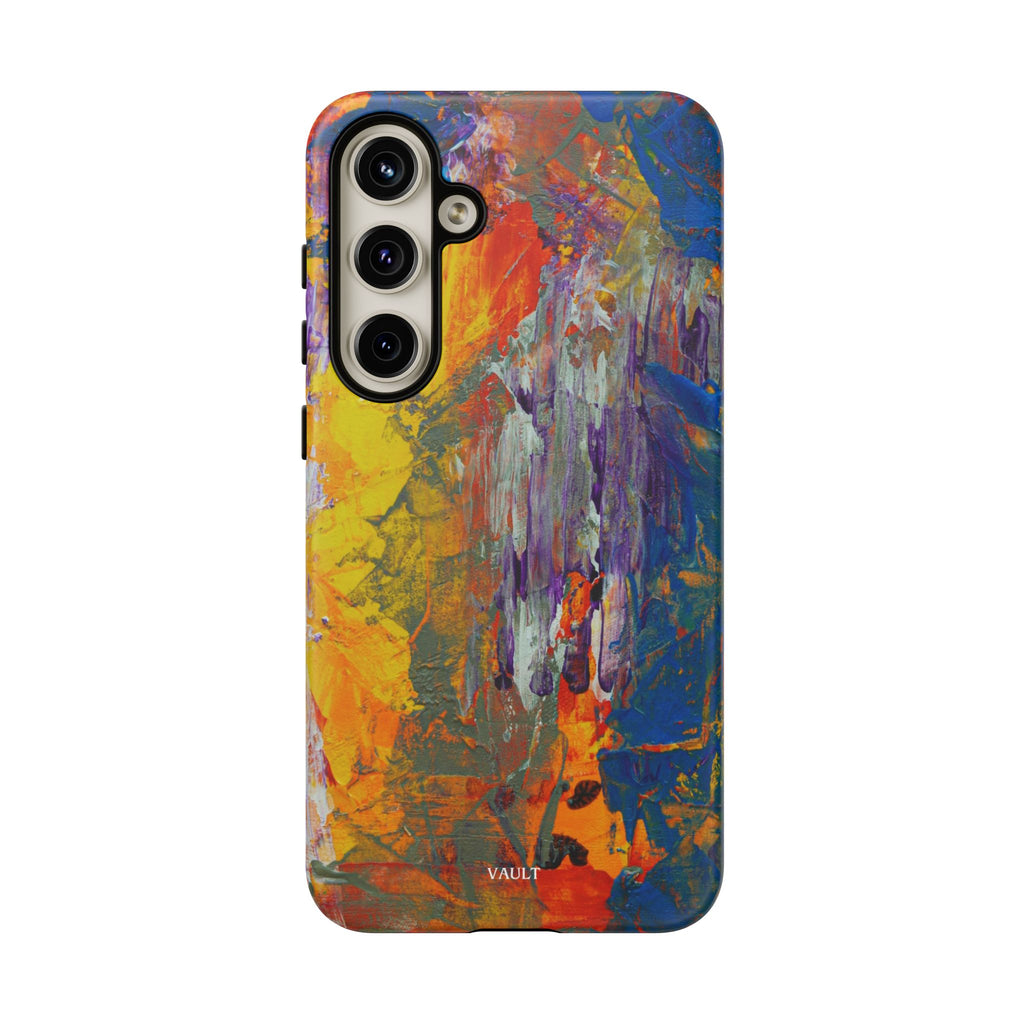Abstract Color Splash Phone Case — Vibrant Artistic Protective Cover