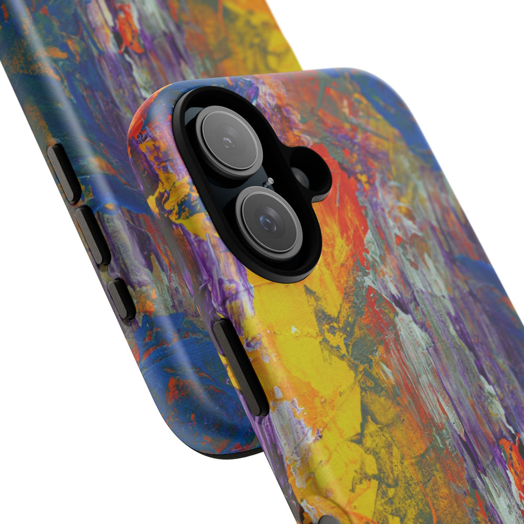 Abstract Color Splash Phone Case — Vibrant Artistic Protective Cover