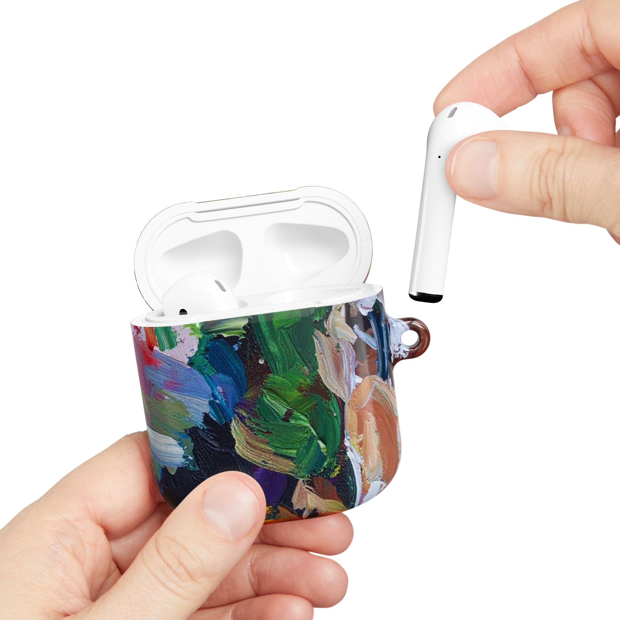 Abstract Brushstroke AirPod Cases