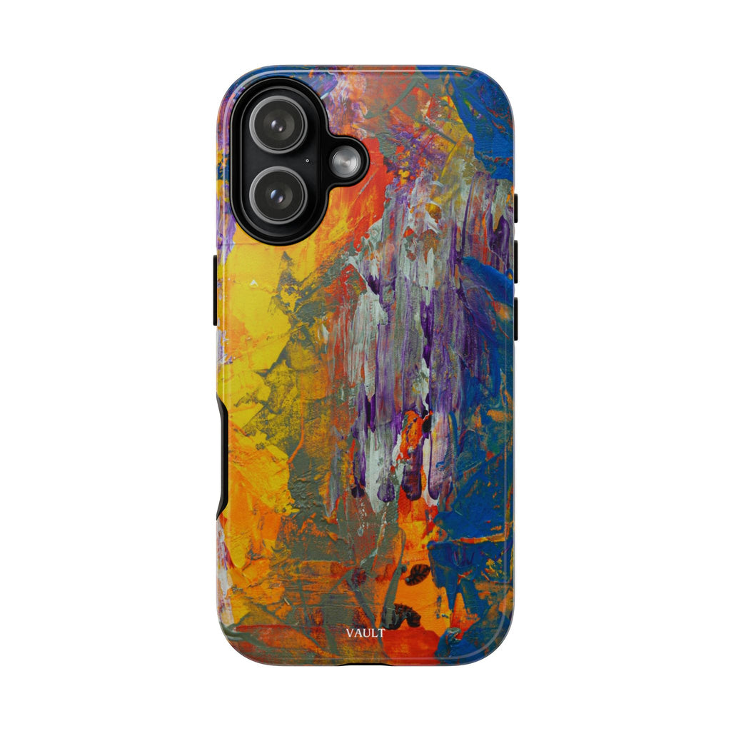 Abstract Color Splash Phone Case — Vibrant Artistic Protective Cover