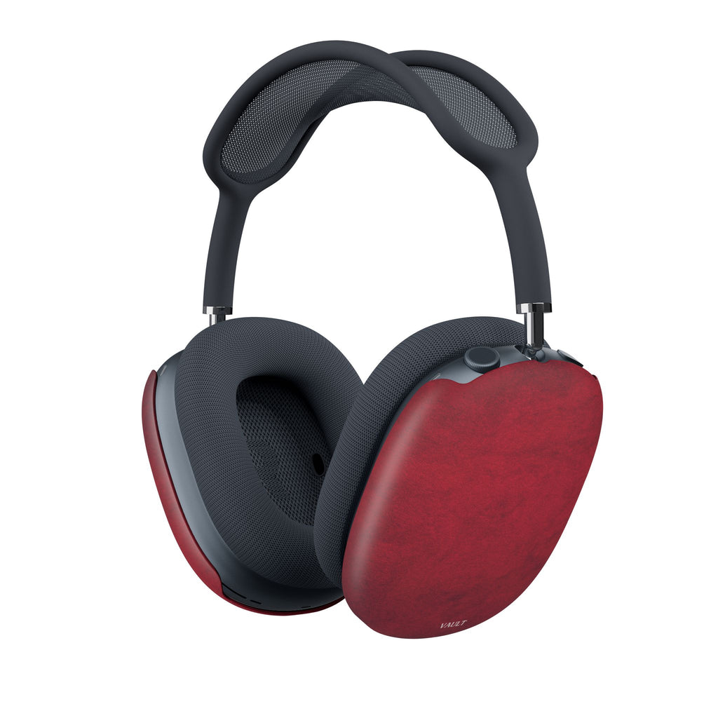 AirPods Max Case — Burgundy Marble Protective Covers