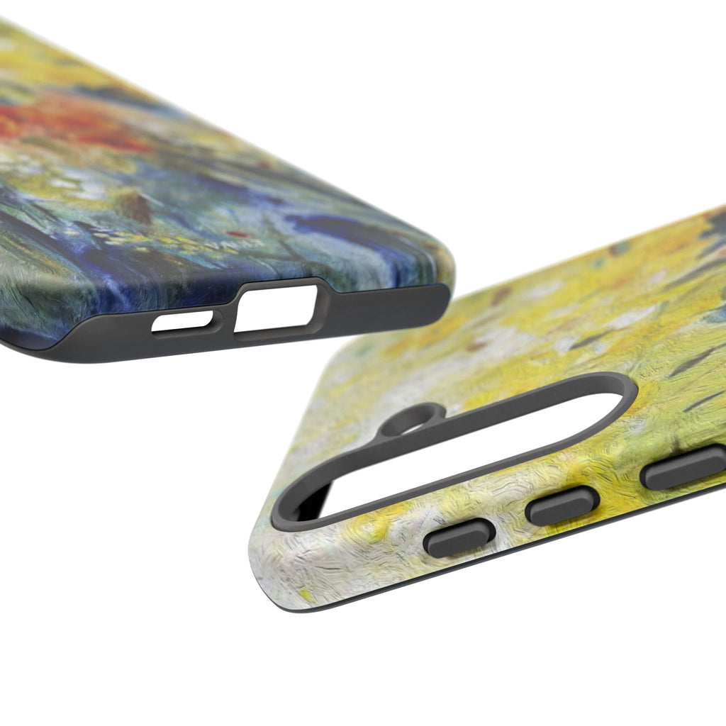 Floral Watercolor Phone Case — Yellow Garden Tough Cases