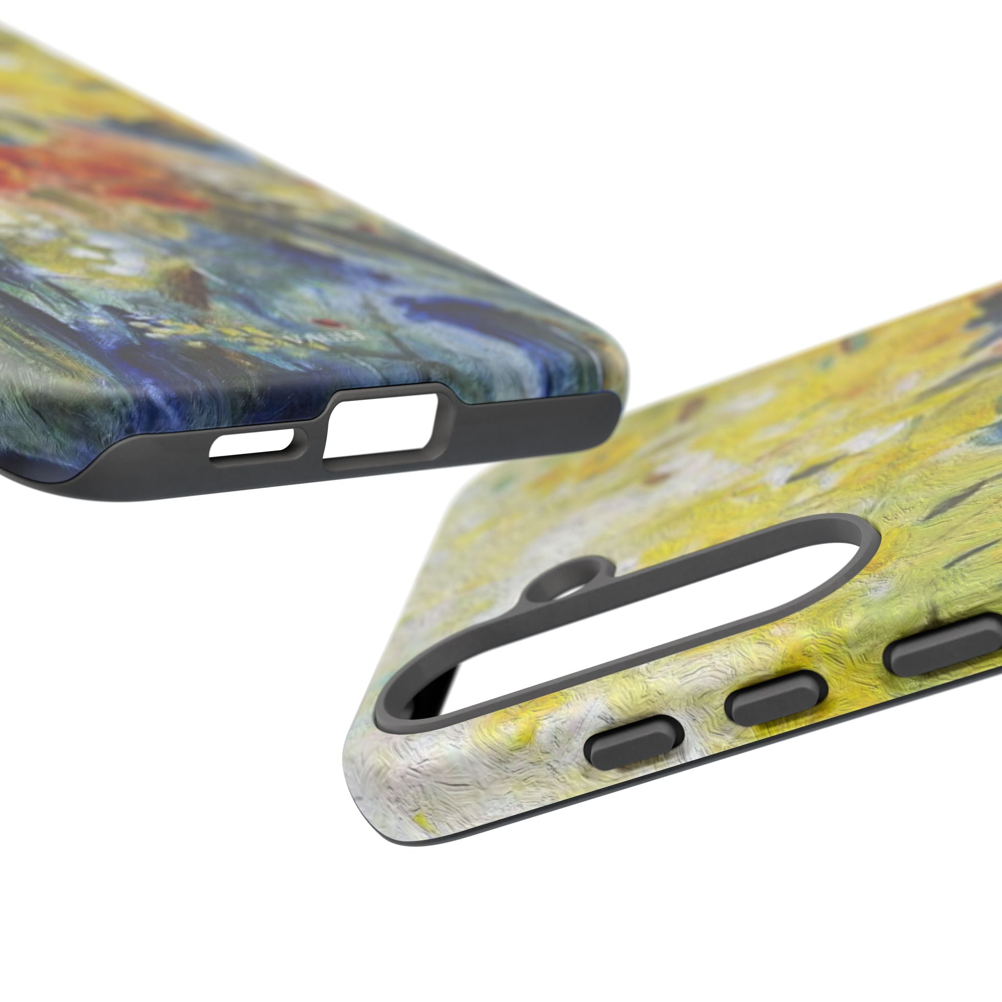 Floral Watercolor Phone Case — Yellow Garden Tough Cases