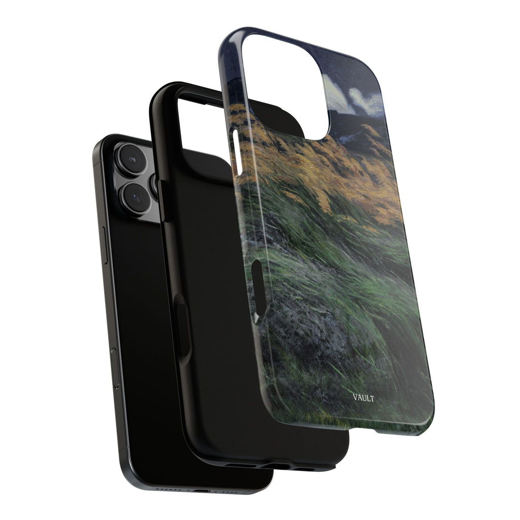 Phone Case — Windblown Coastal Landscape Durable Protective Cover