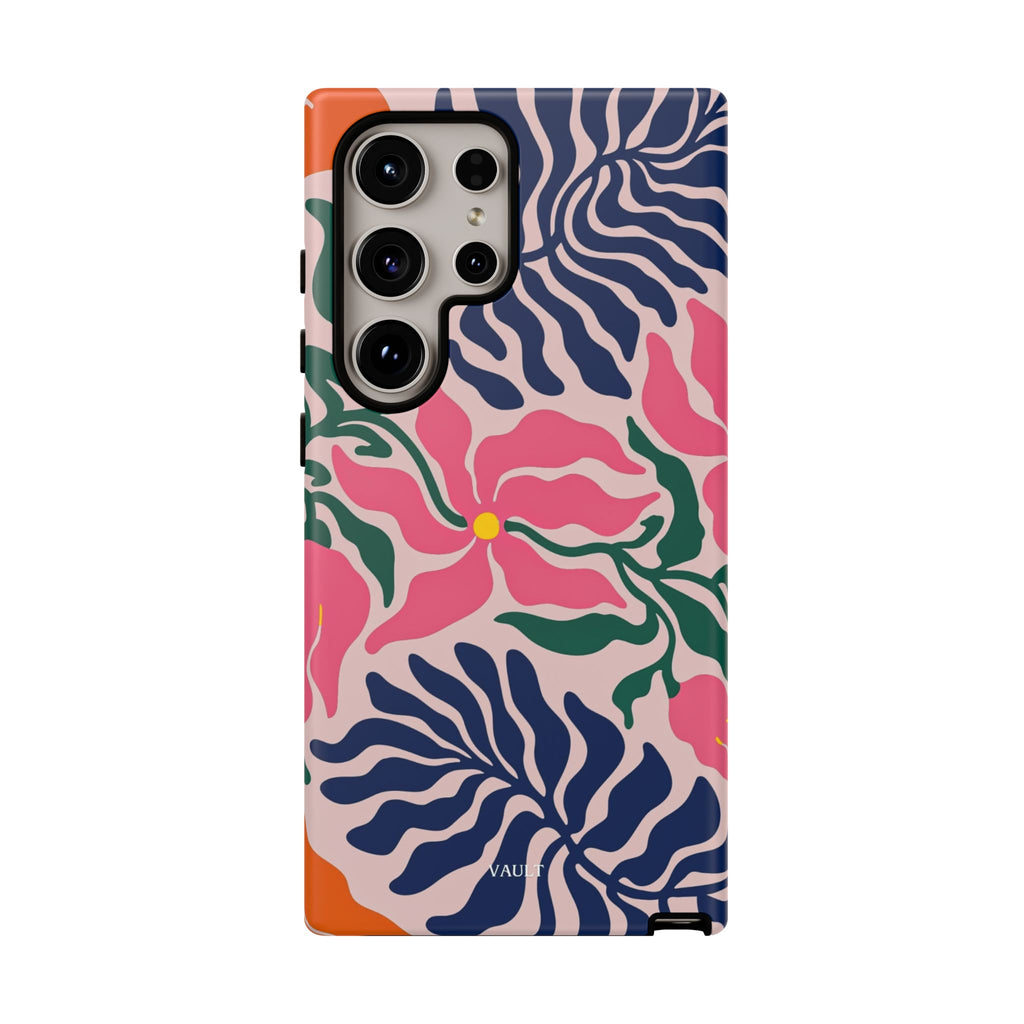 Floral Retro Tough Phone Case