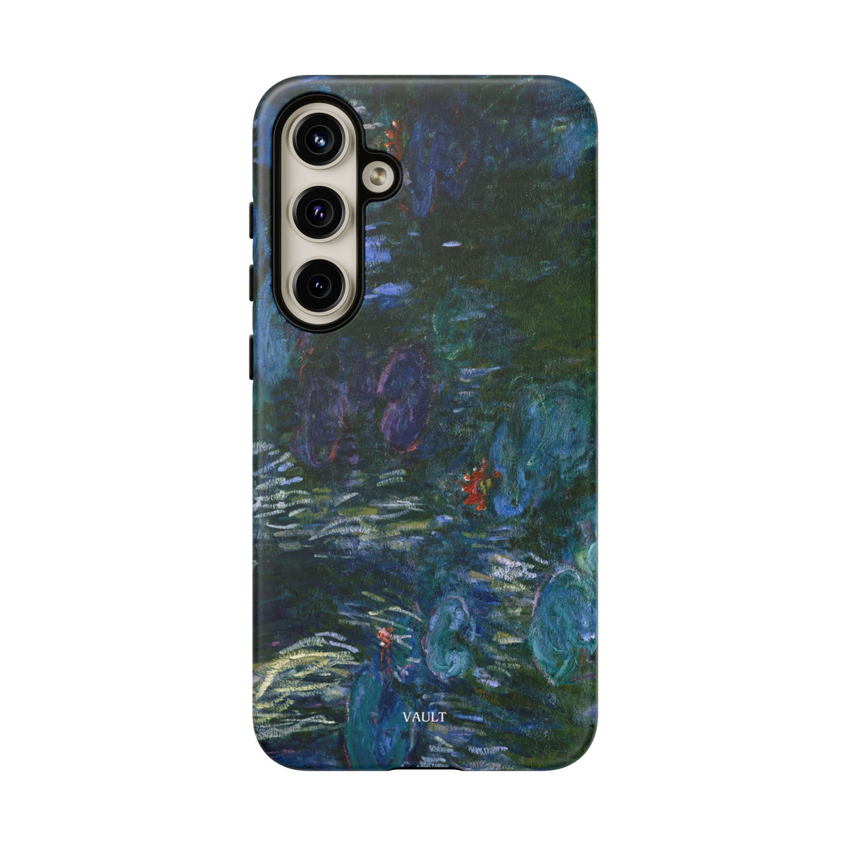 Water Lilies Tough Phone Case — Impressionist Art Protective Cover