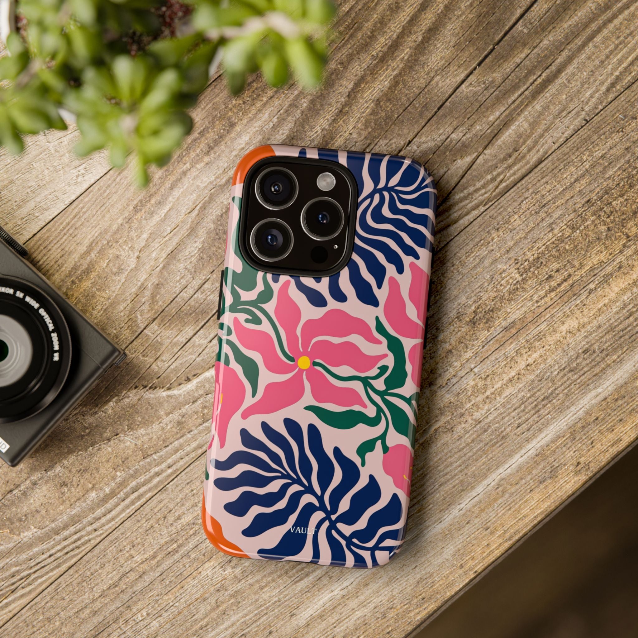 Floral Retro Tough Phone Case