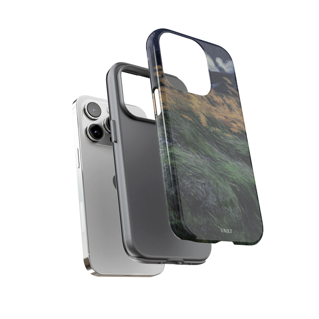 Phone Case — Windblown Coastal Landscape Durable Protective Cover