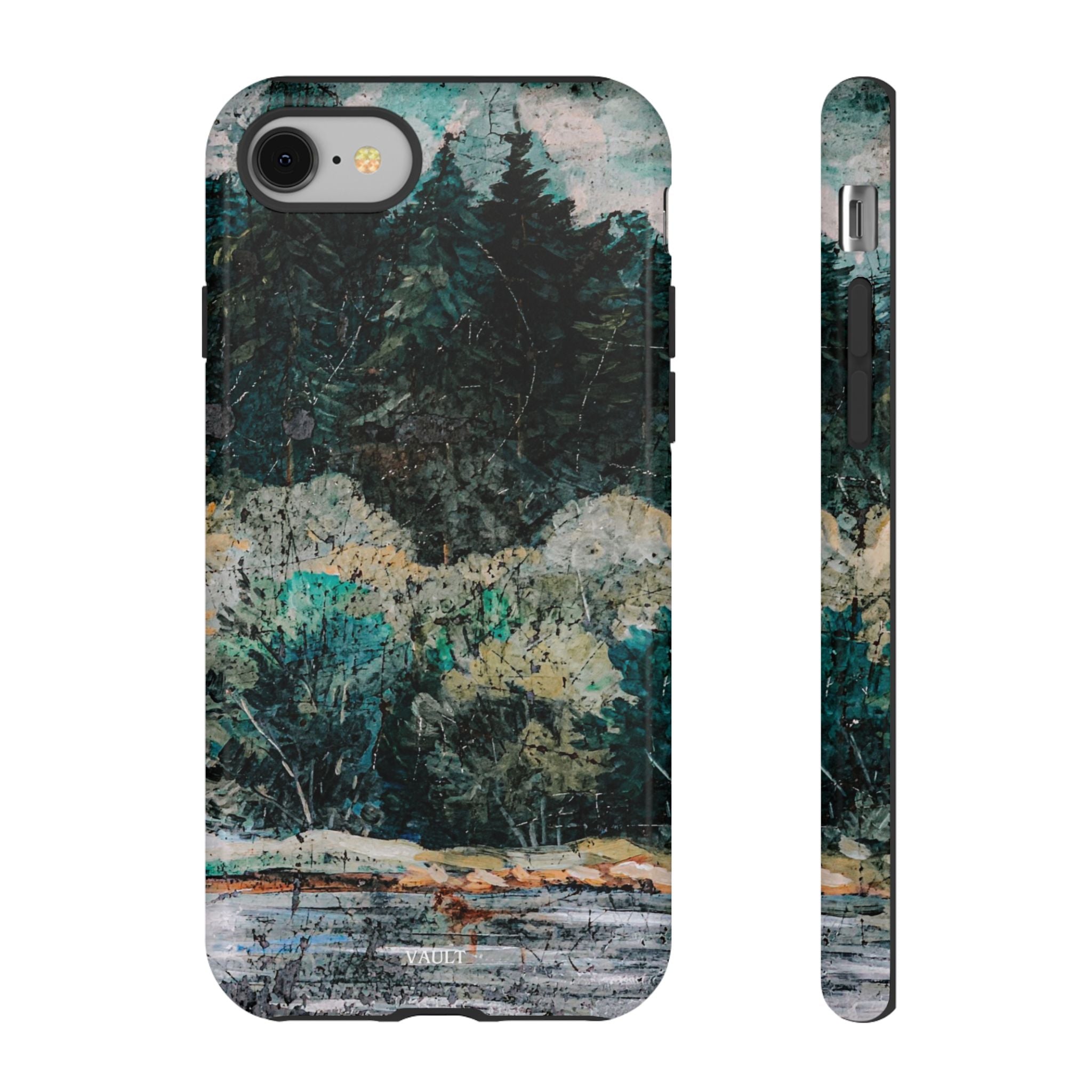 Phone Case - Moody Forest Landscape Protective Tough Case