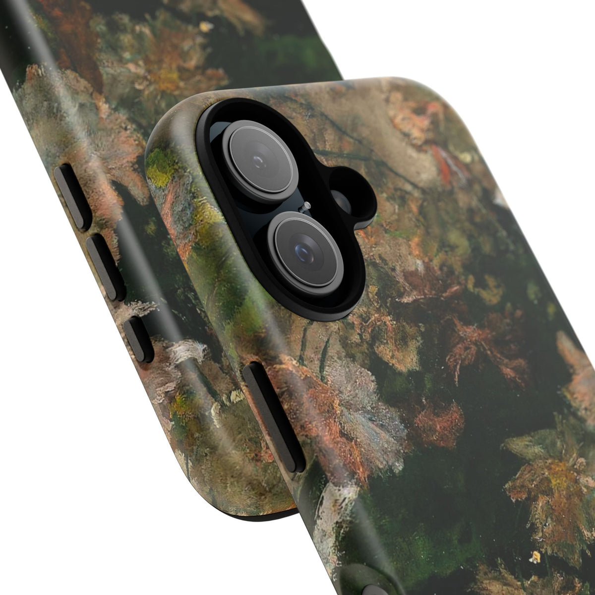 Floral Painterly Tough Phone Case — Vintage Autumn Leaves Phone Cover