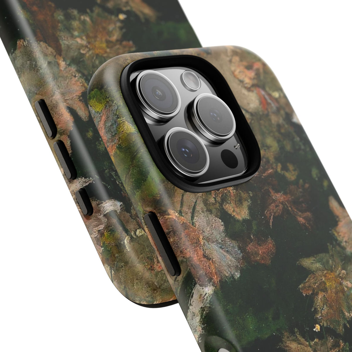 Floral Painterly Tough Phone Case — Vintage Autumn Leaves Phone Cover
