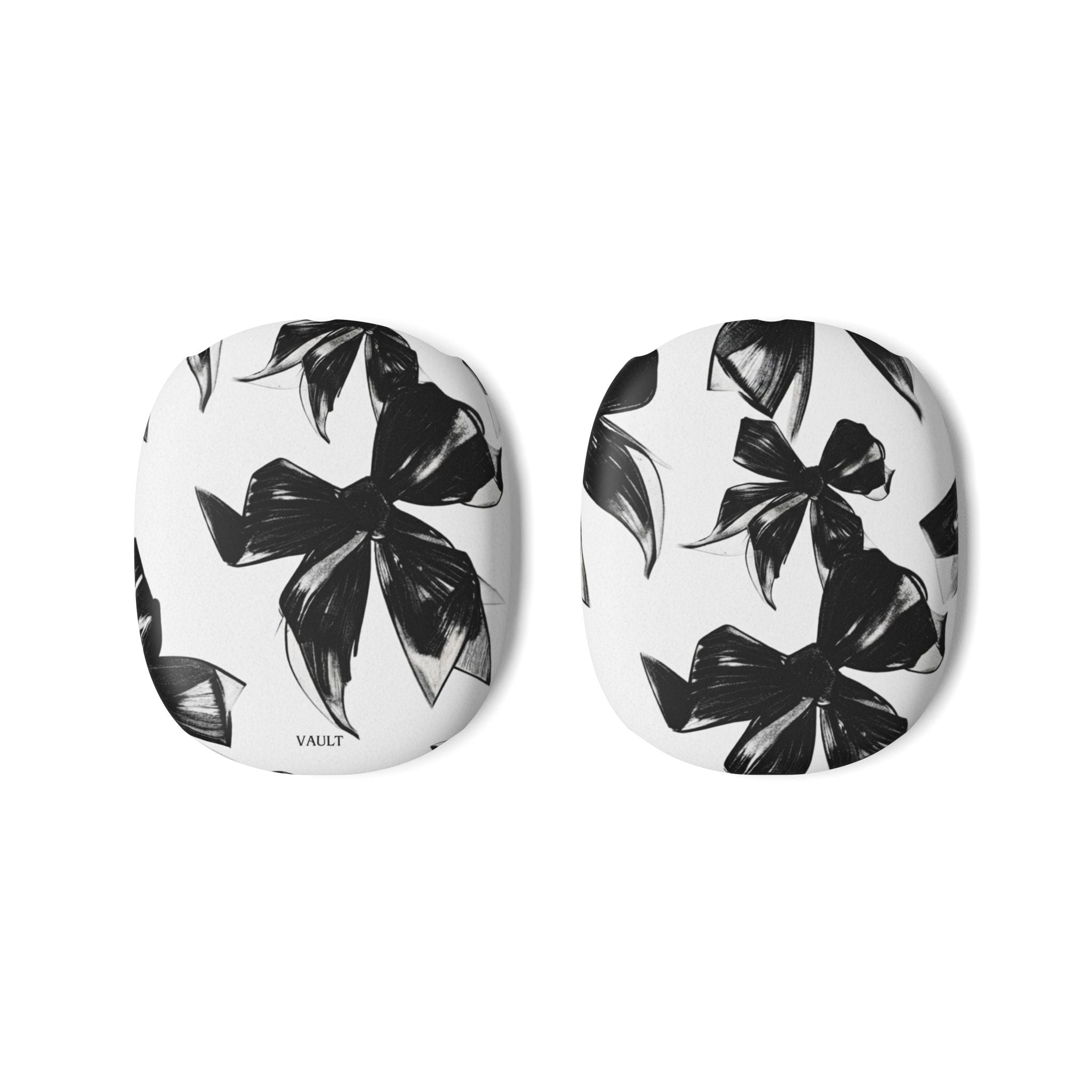 AirPods Max Case — Monochrome Floral AOP Protective Covers