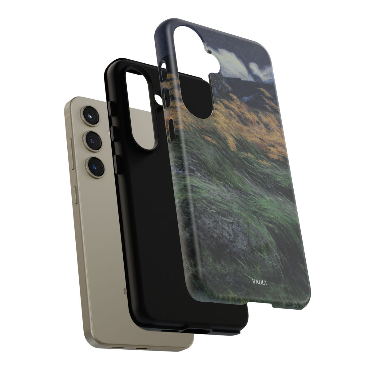 Phone Case — Windblown Coastal Landscape Durable Protective Cover