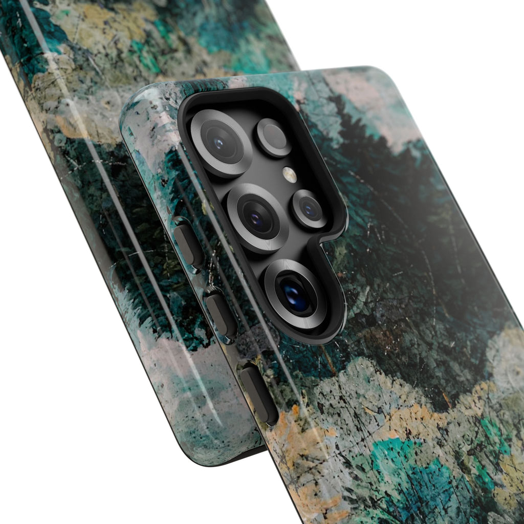 Phone Case - Moody Forest Landscape Protective Tough Case