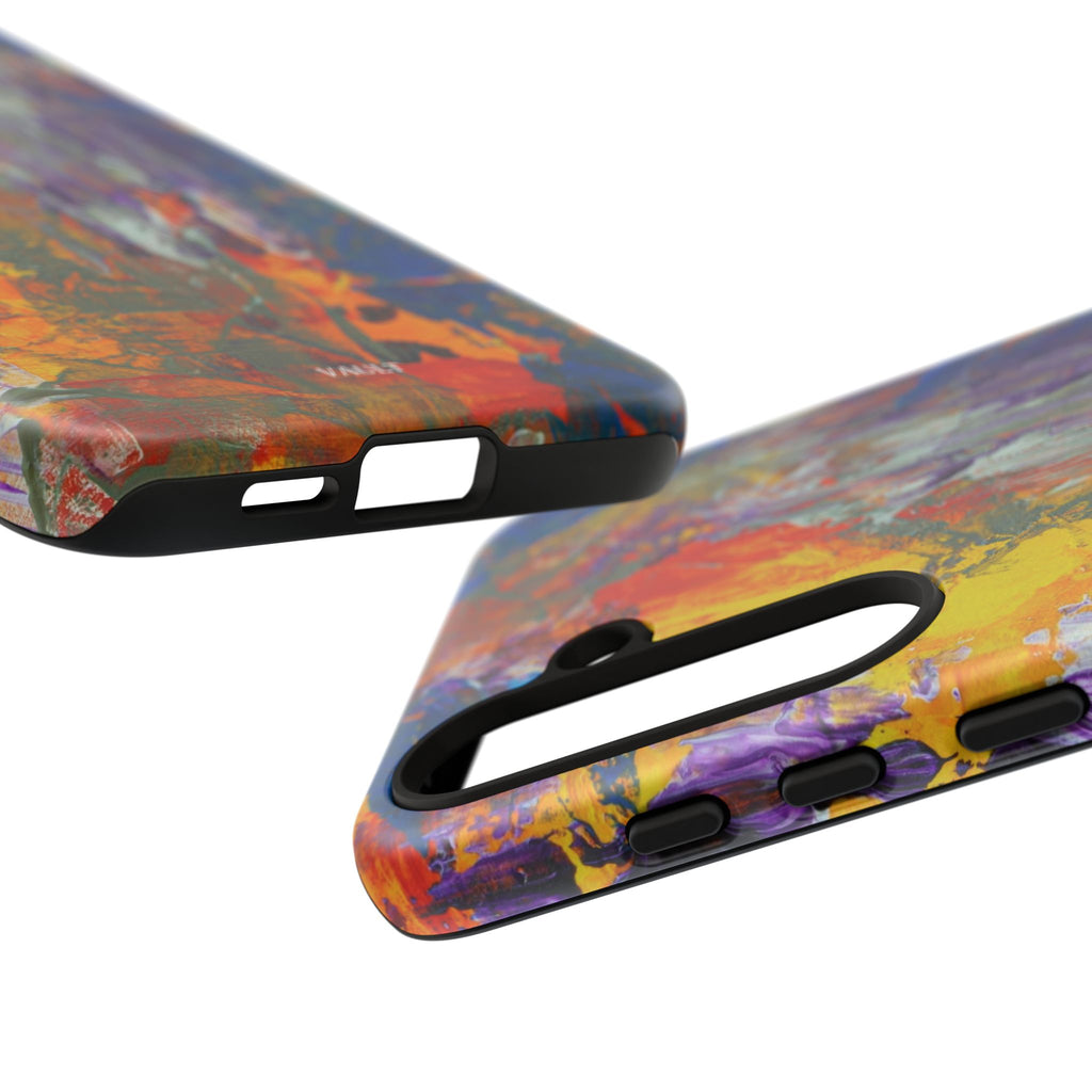 Abstract Color Splash Phone Case — Vibrant Artistic Protective Cover