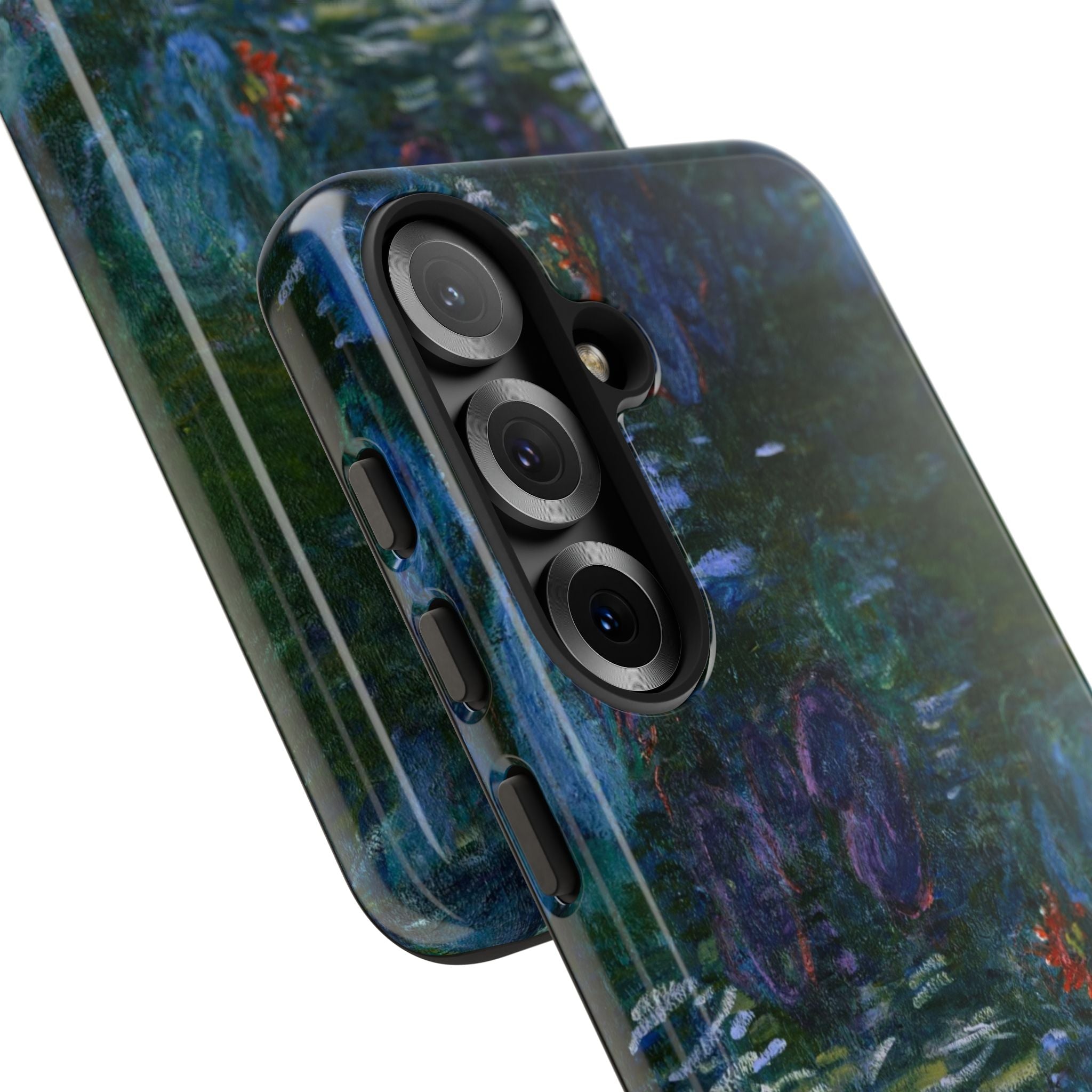 Water Lilies Tough Phone Case — Impressionist Art Protective Cover