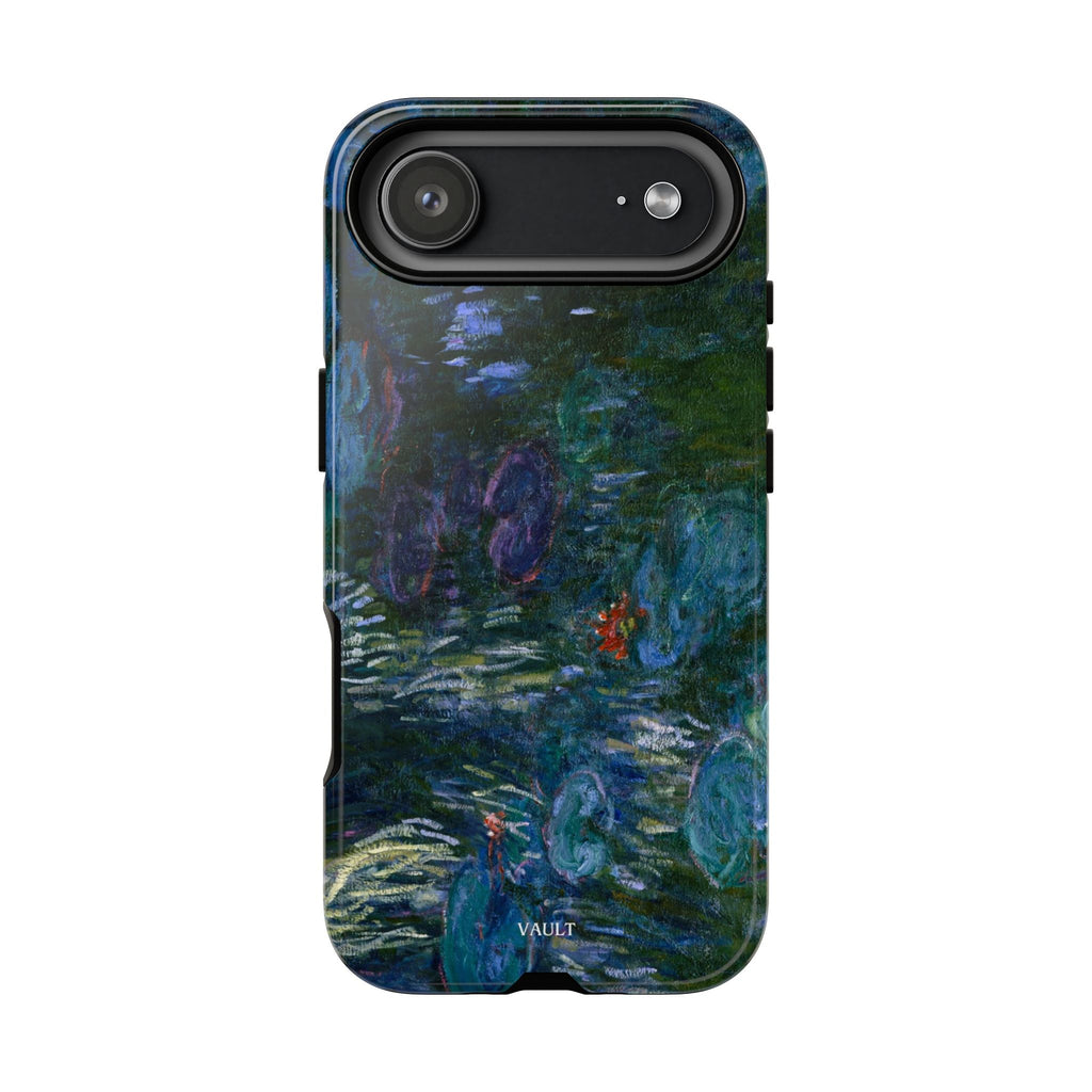 Water Lilies Tough Phone Case — Impressionist Art Protective Cover