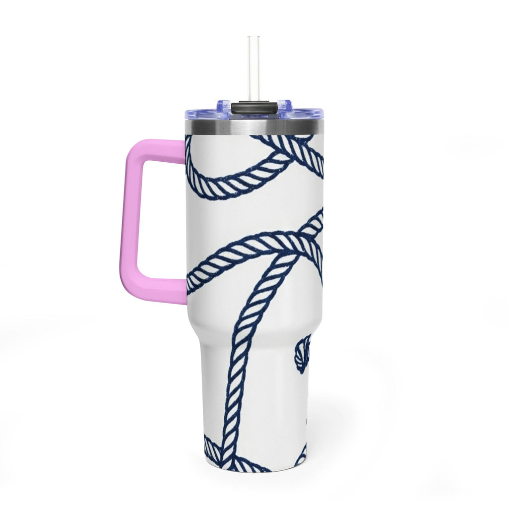 Nautical Rope 40oz Vacuum Tumbler