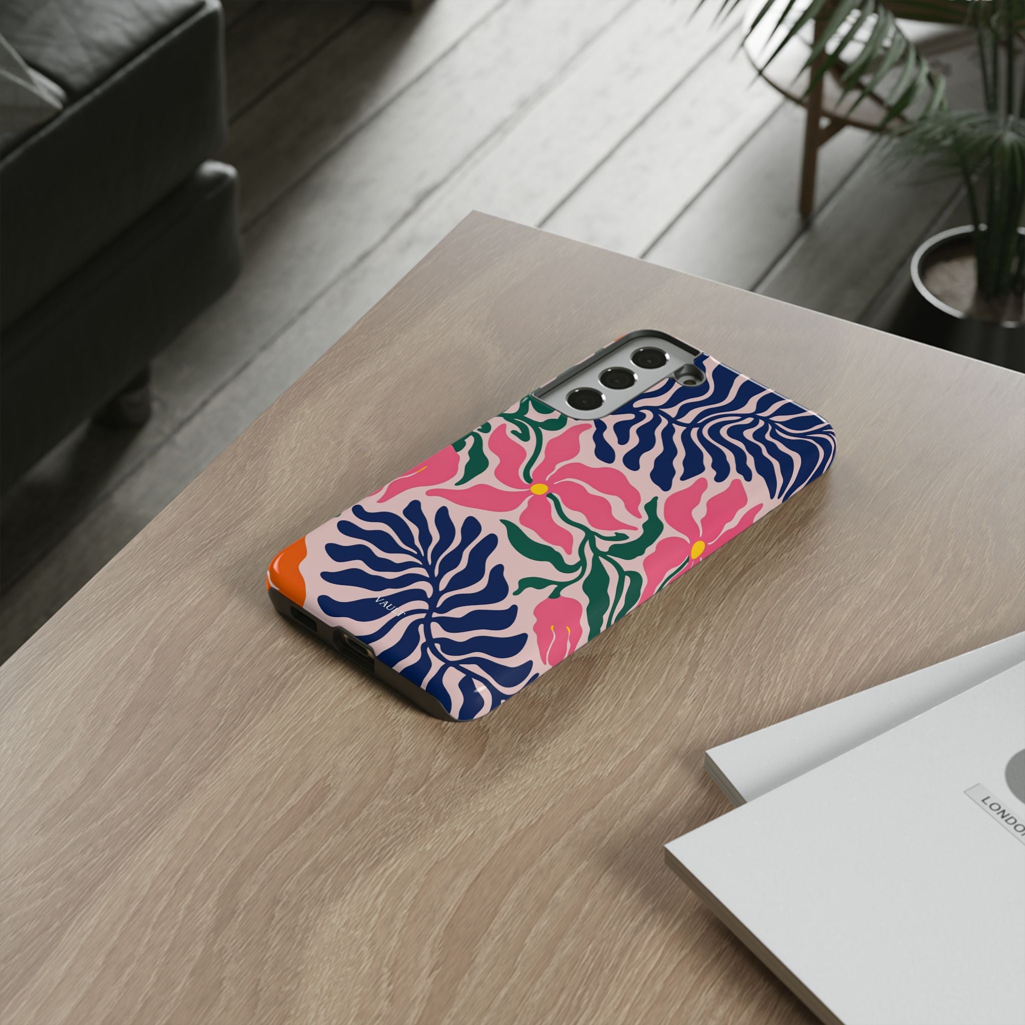 Floral Retro Tough Phone Case