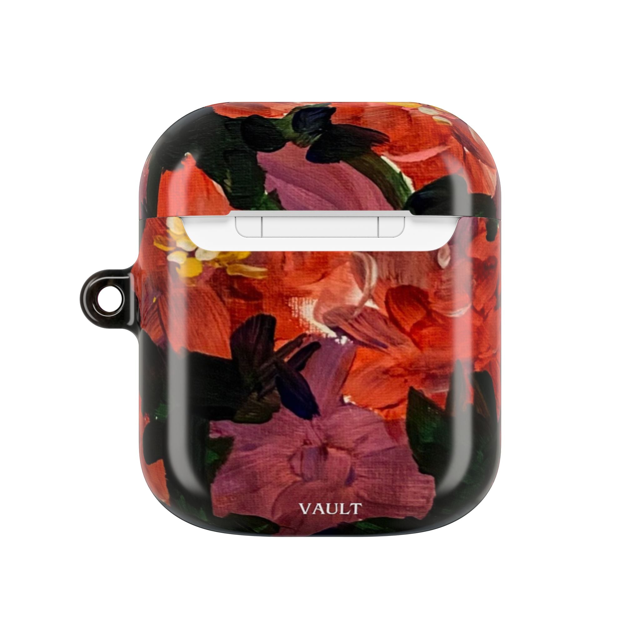 Floral Red Bloom AirPod Case
