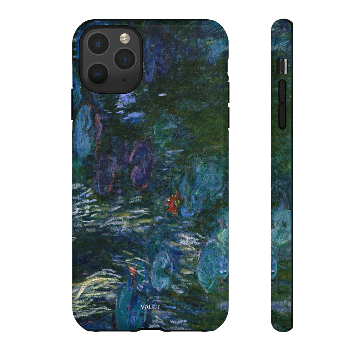 Water Lilies Tough Phone Case — Impressionist Art Protective Cover