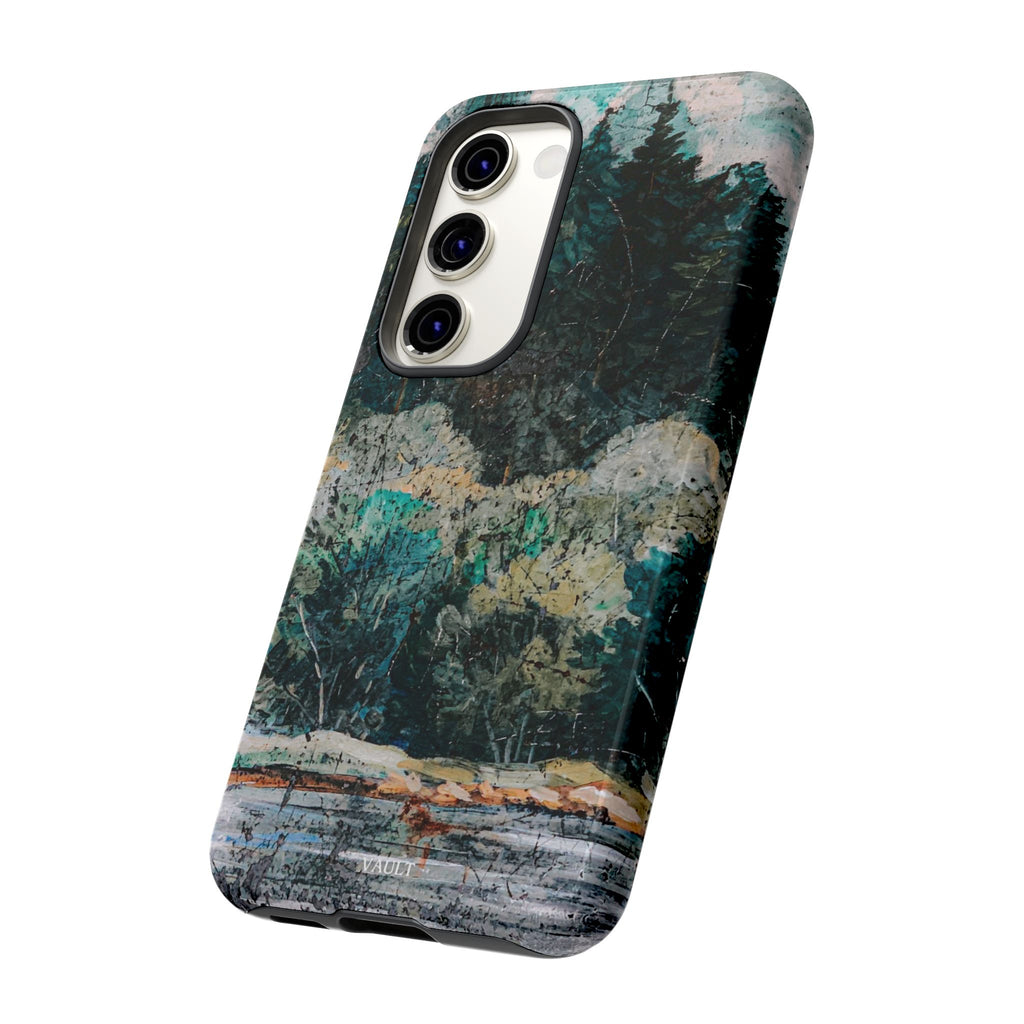 Phone Case - Moody Forest Landscape Protective Tough Case