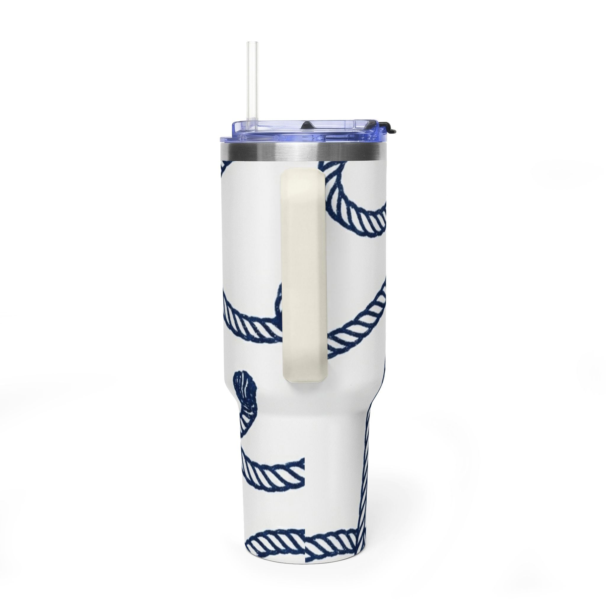Nautical Rope 40oz Vacuum Tumbler