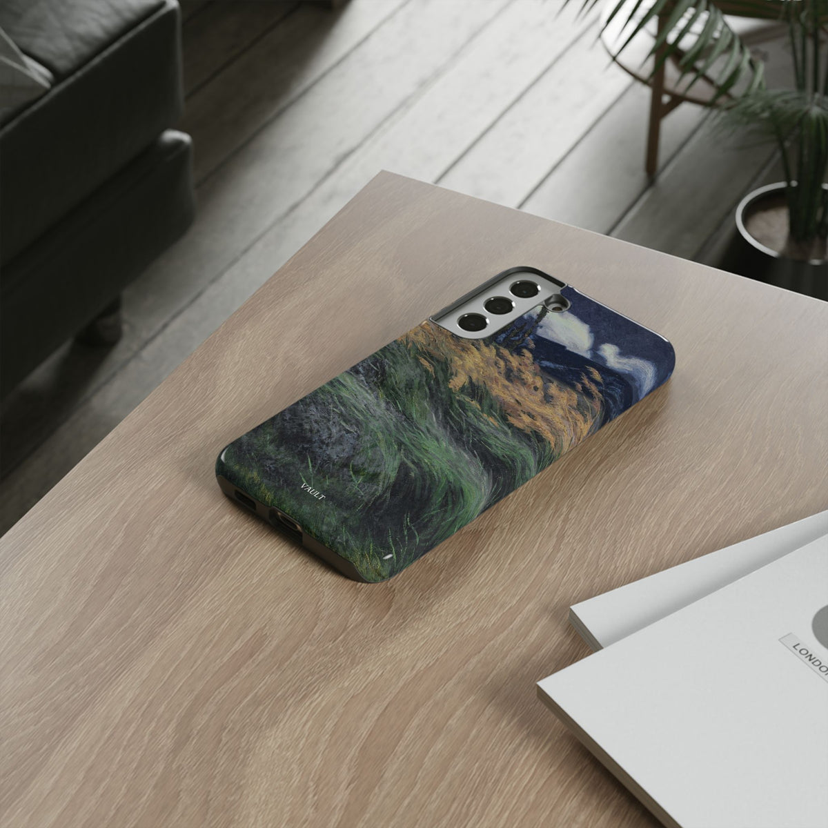 Phone Case — Windblown Coastal Landscape Durable Protective Cover