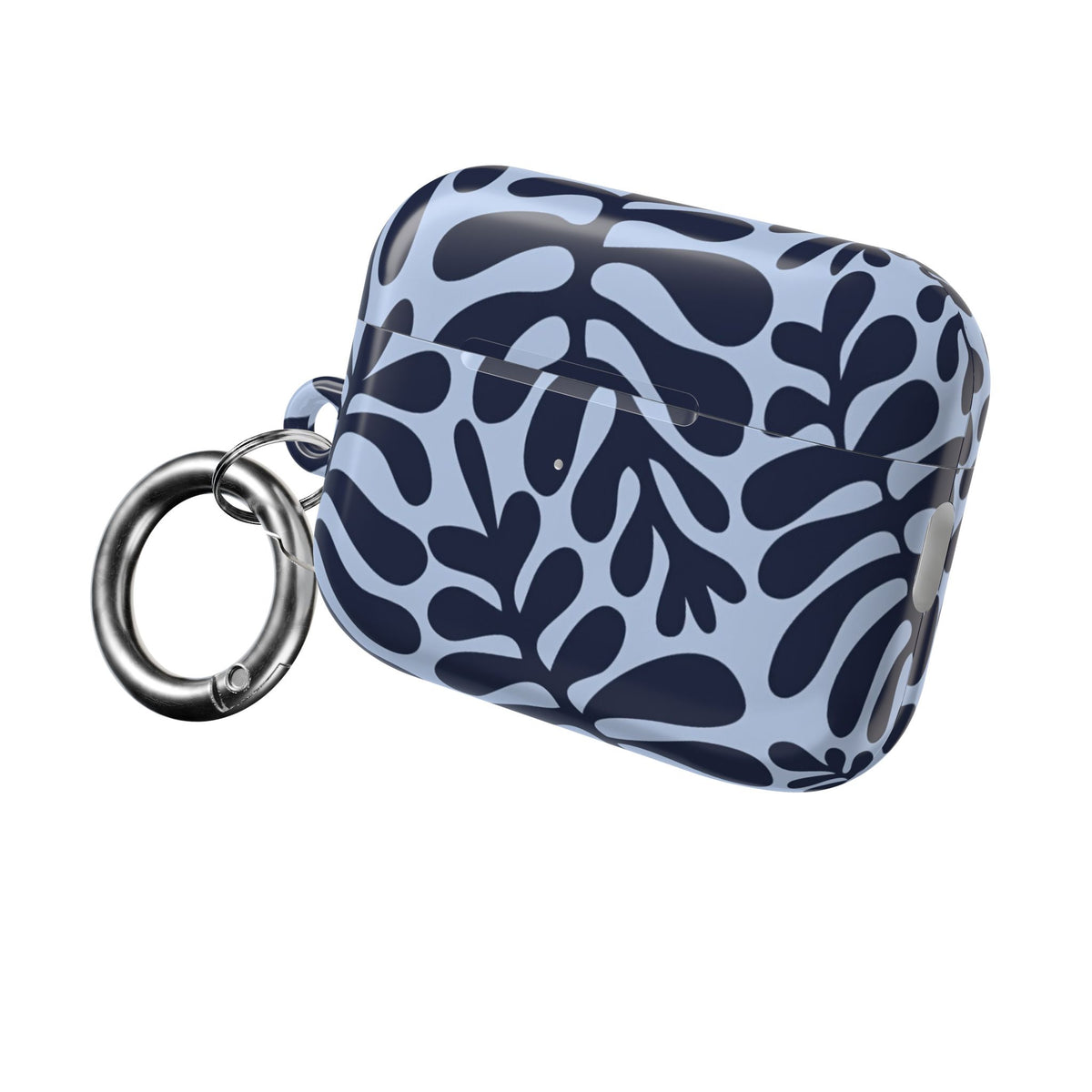 Blue Leaf AirPod Case - Botanical Protective Cover