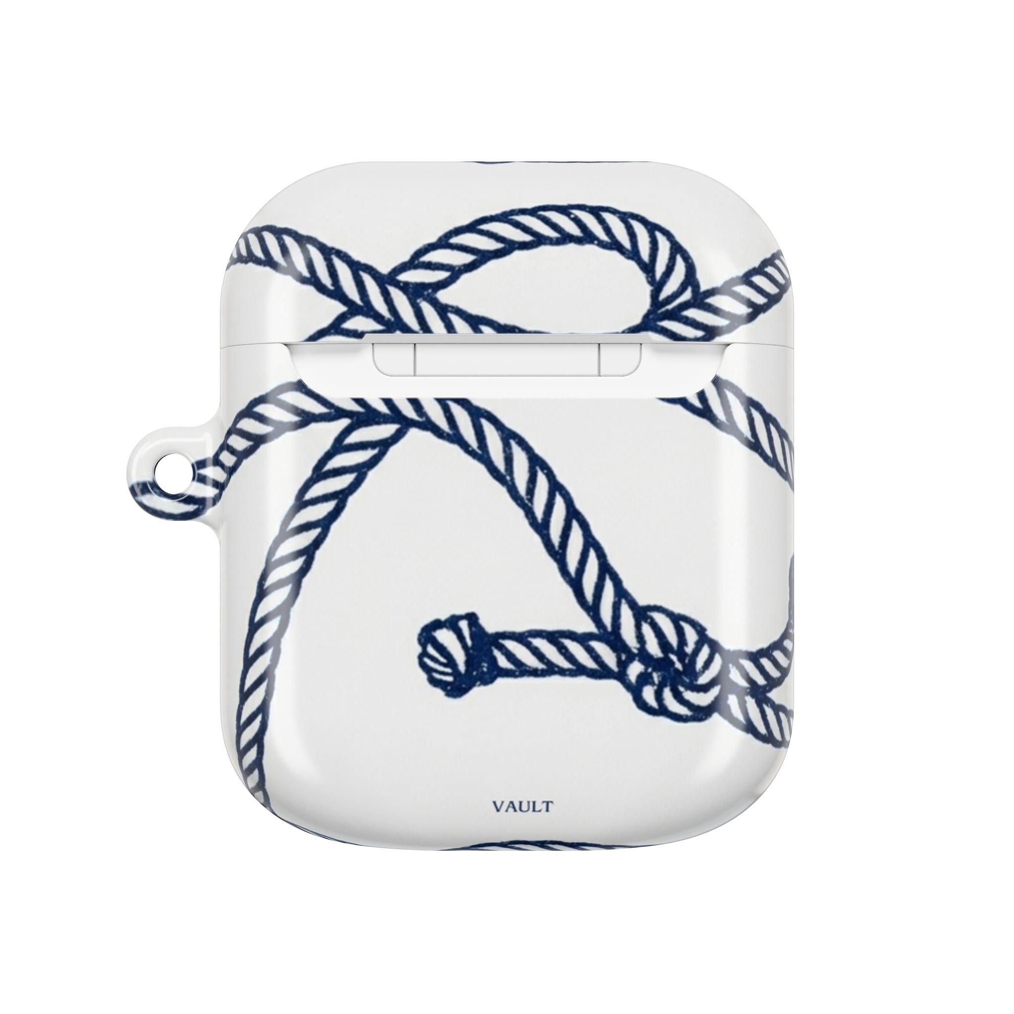 Nautical Rope AirPod Case – Blue Sailor Knot Protective Cover