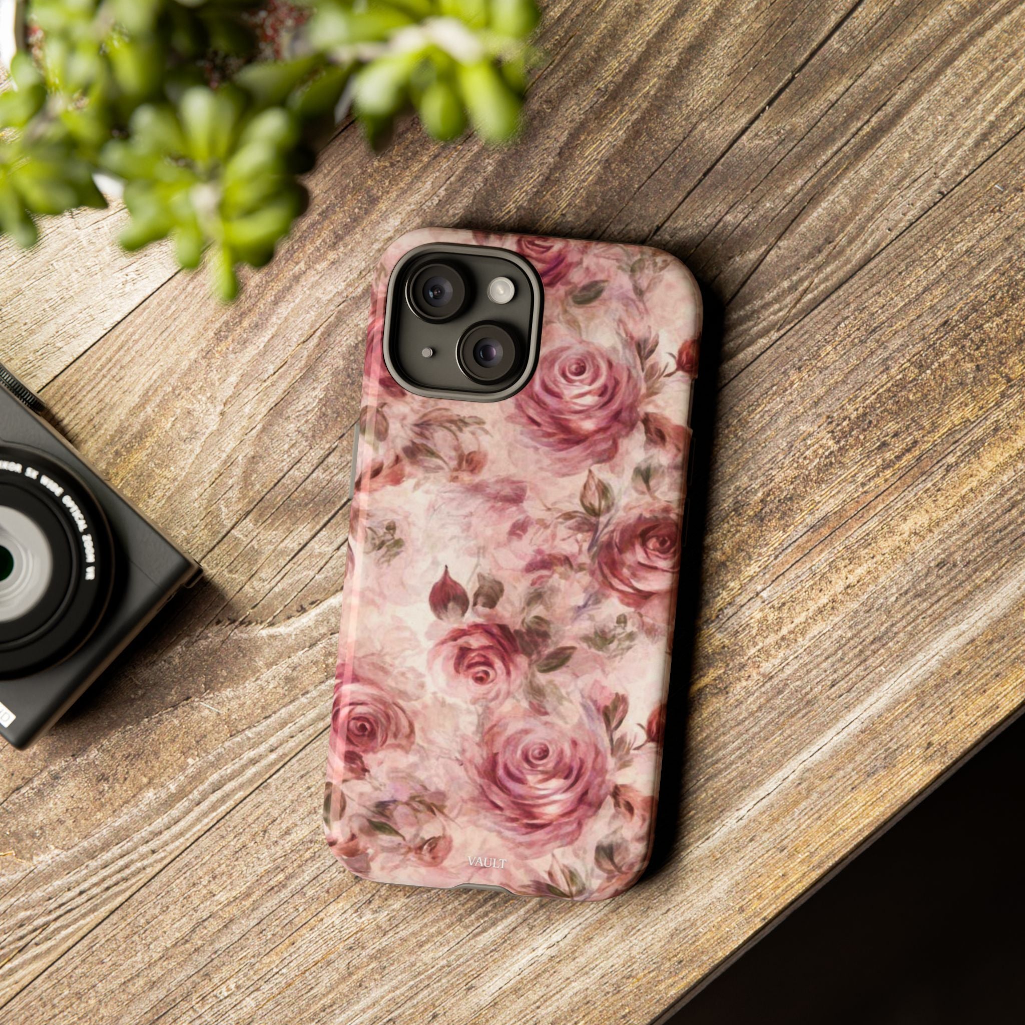 Floral Vintage Rose Phone Case
