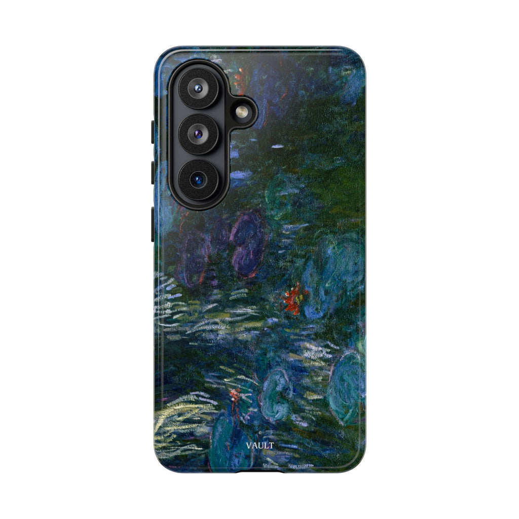 Water Lilies Tough Phone Case — Impressionist Art Protective Cover