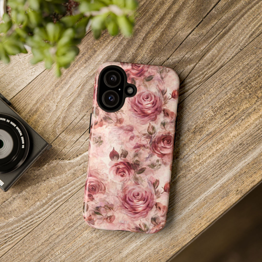 Floral Vintage Rose Phone Case