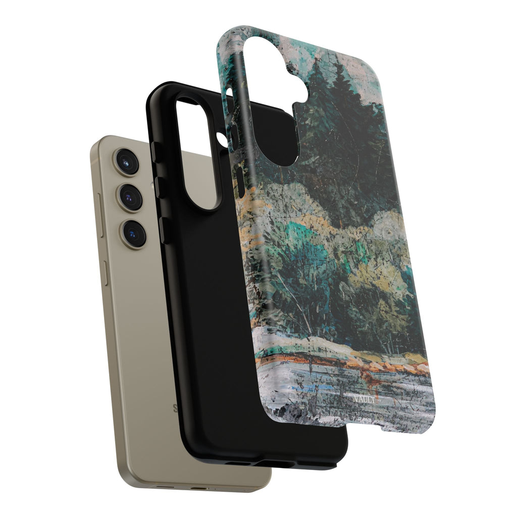 Phone Case - Moody Forest Landscape Protective Tough Case