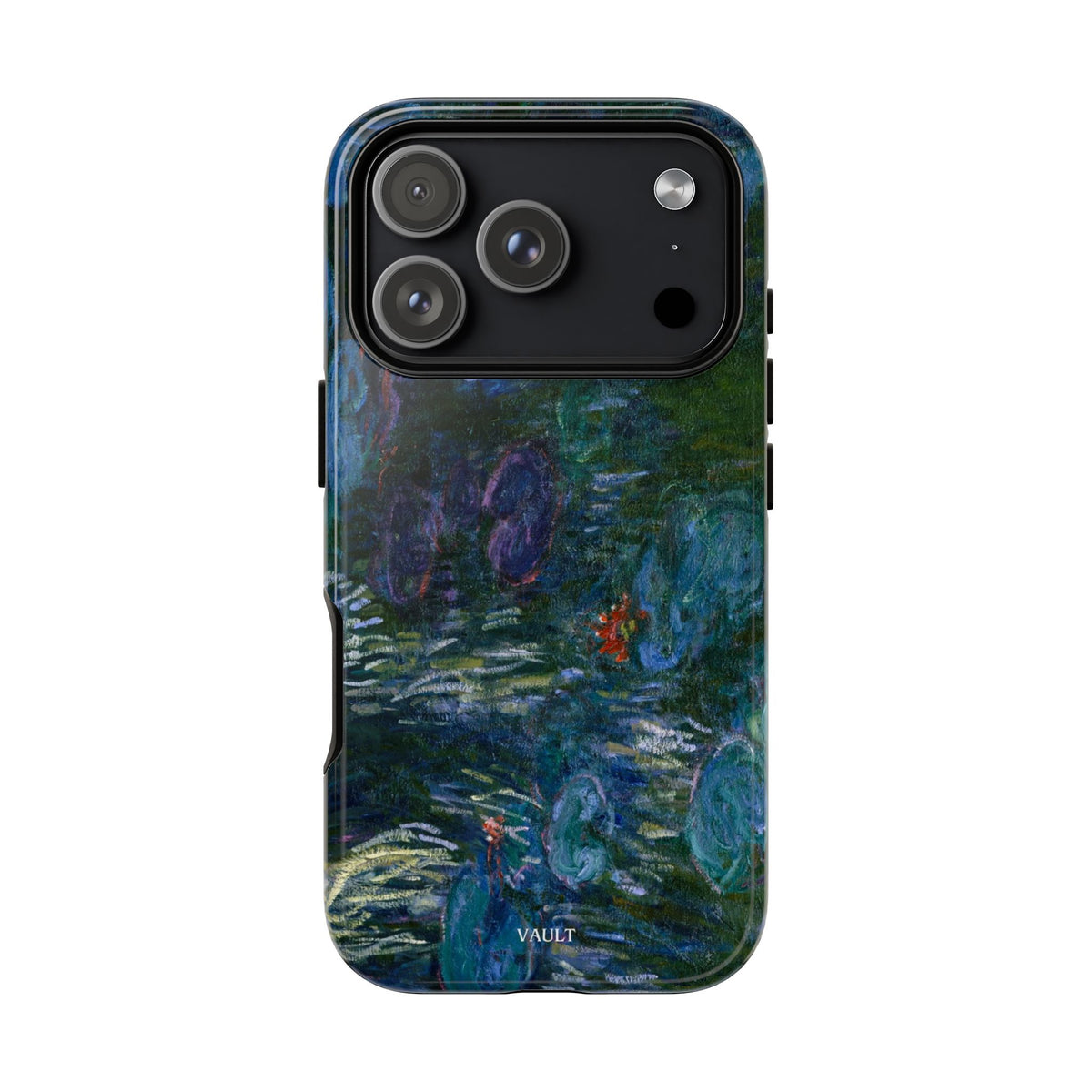 Water Lilies Tough Phone Case — Impressionist Art Protective Cover