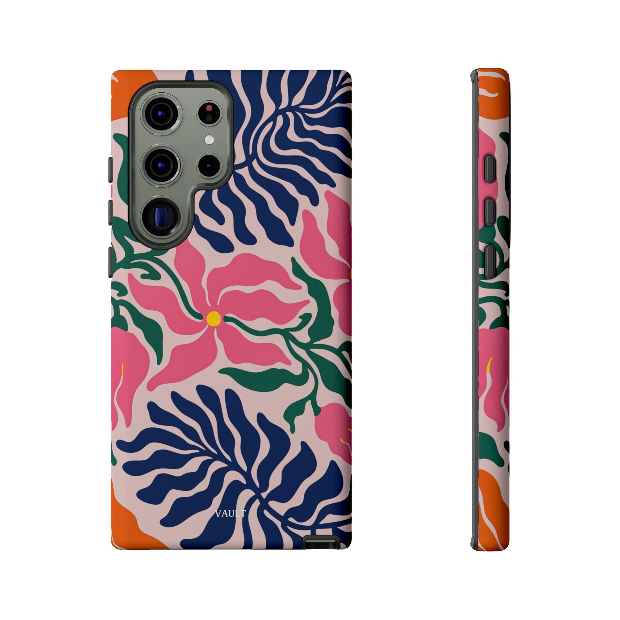 Floral Retro Tough Phone Case