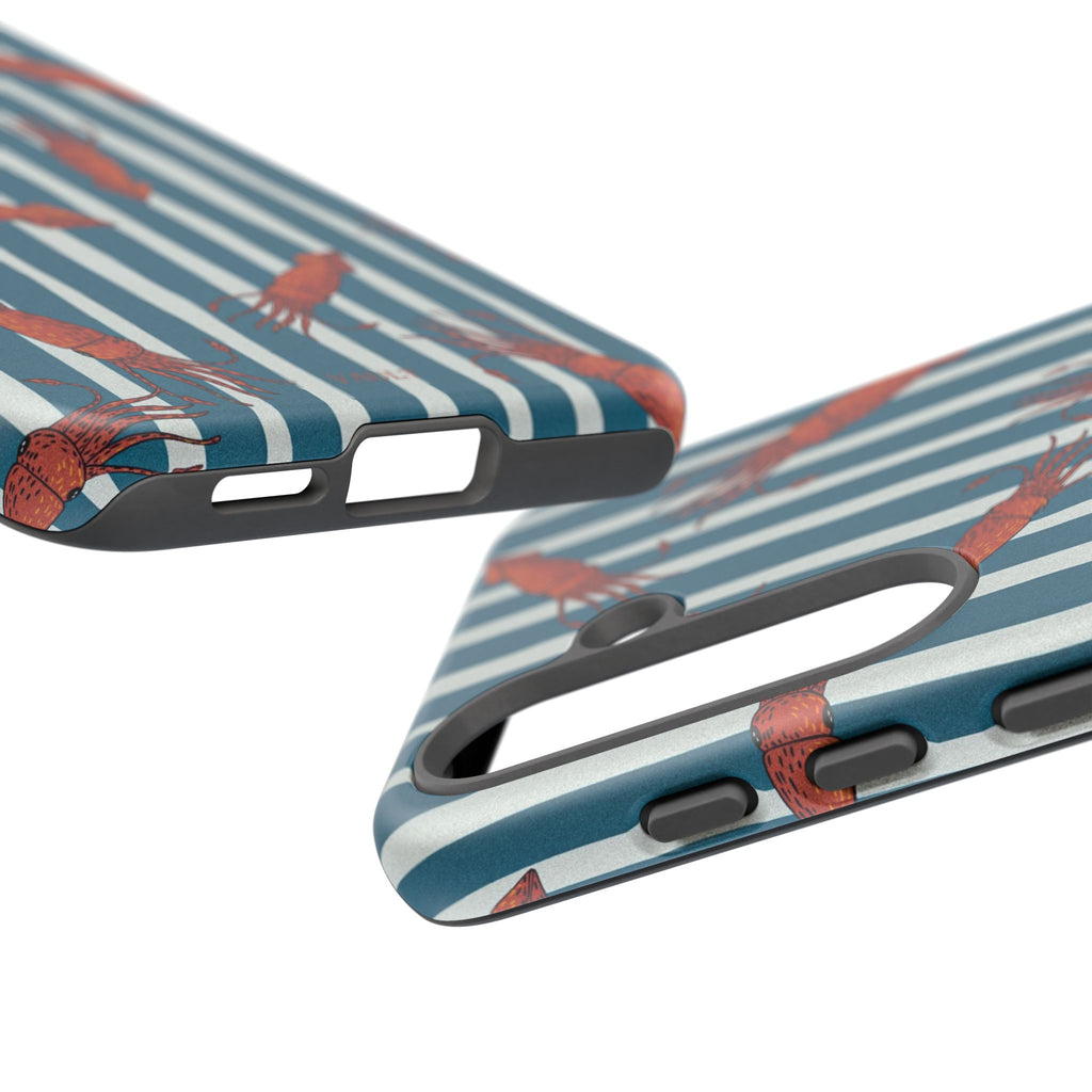 Shrimp Stripe Phone Case