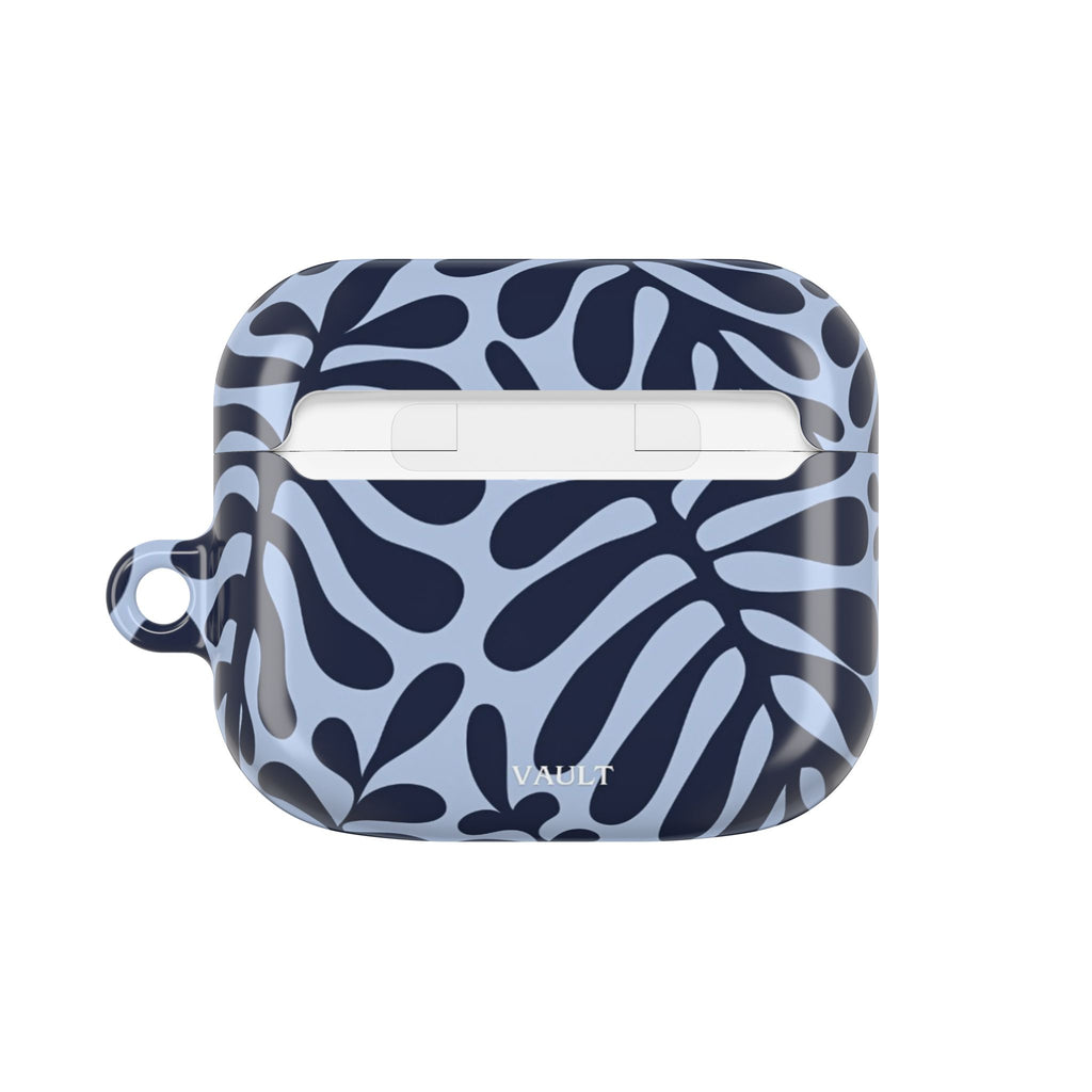 Blue Leaf AirPod Case - Botanical Protective Cover