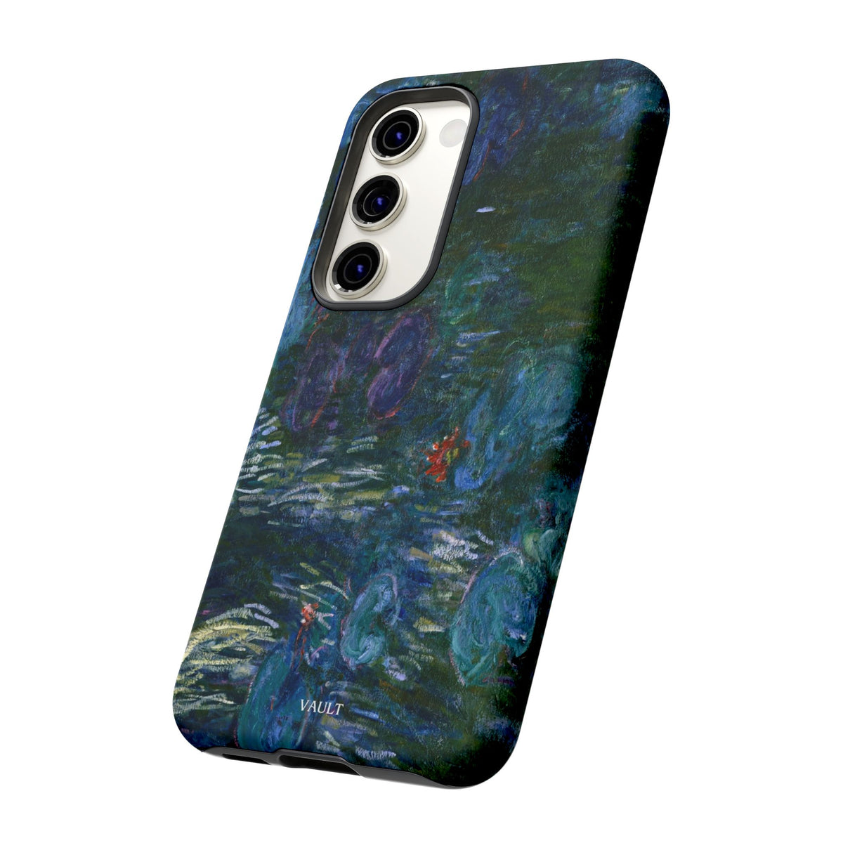 Water Lilies Tough Phone Case — Impressionist Art Protective Cover