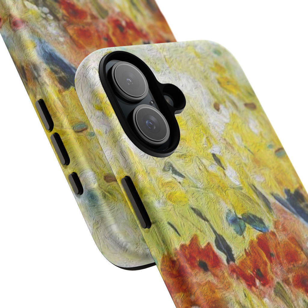 Floral Watercolor Phone Case — Yellow Garden Tough Cases