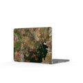 Floral Vintage Painting Clear MacBook Case