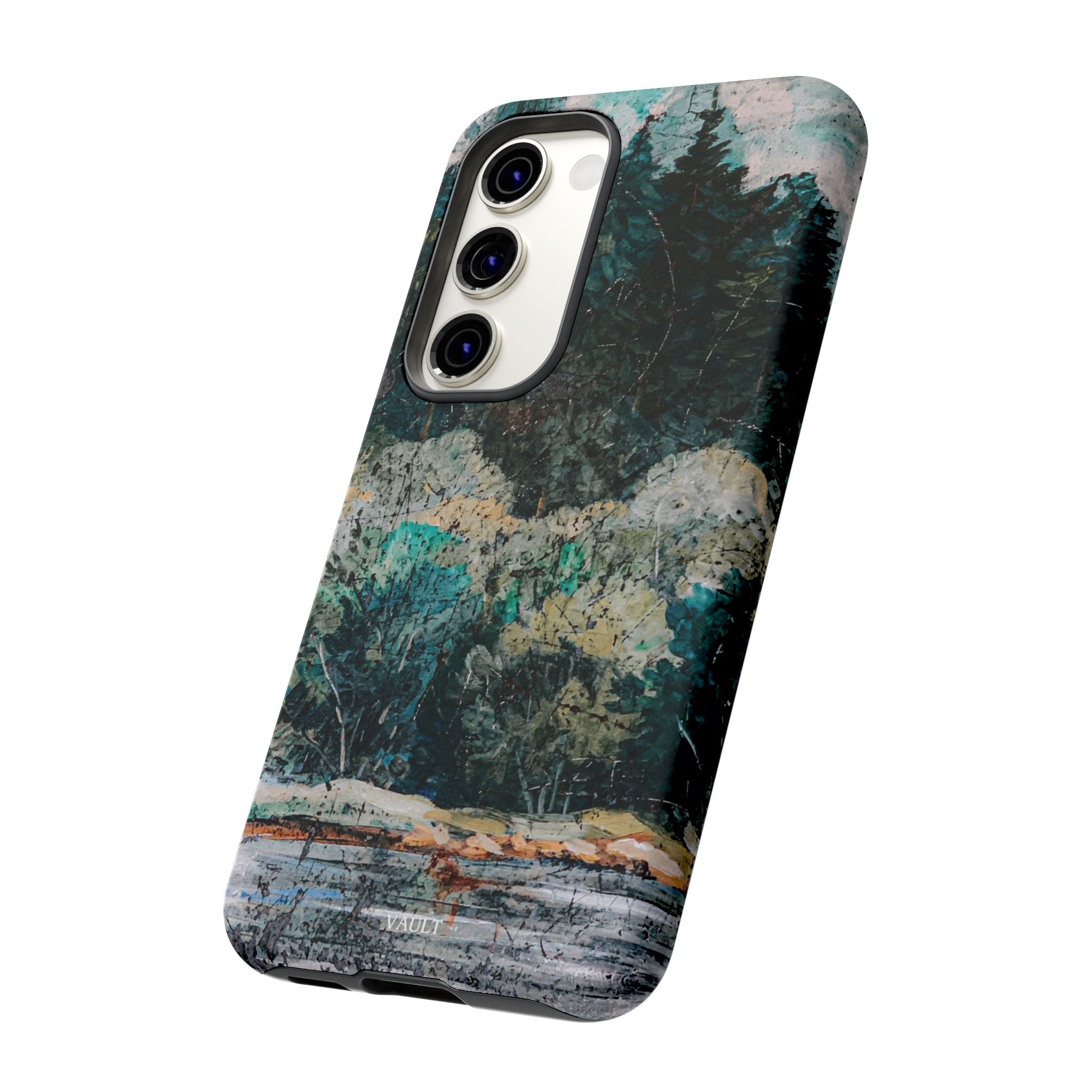 Phone Case - Moody Forest Landscape Protective Tough Case