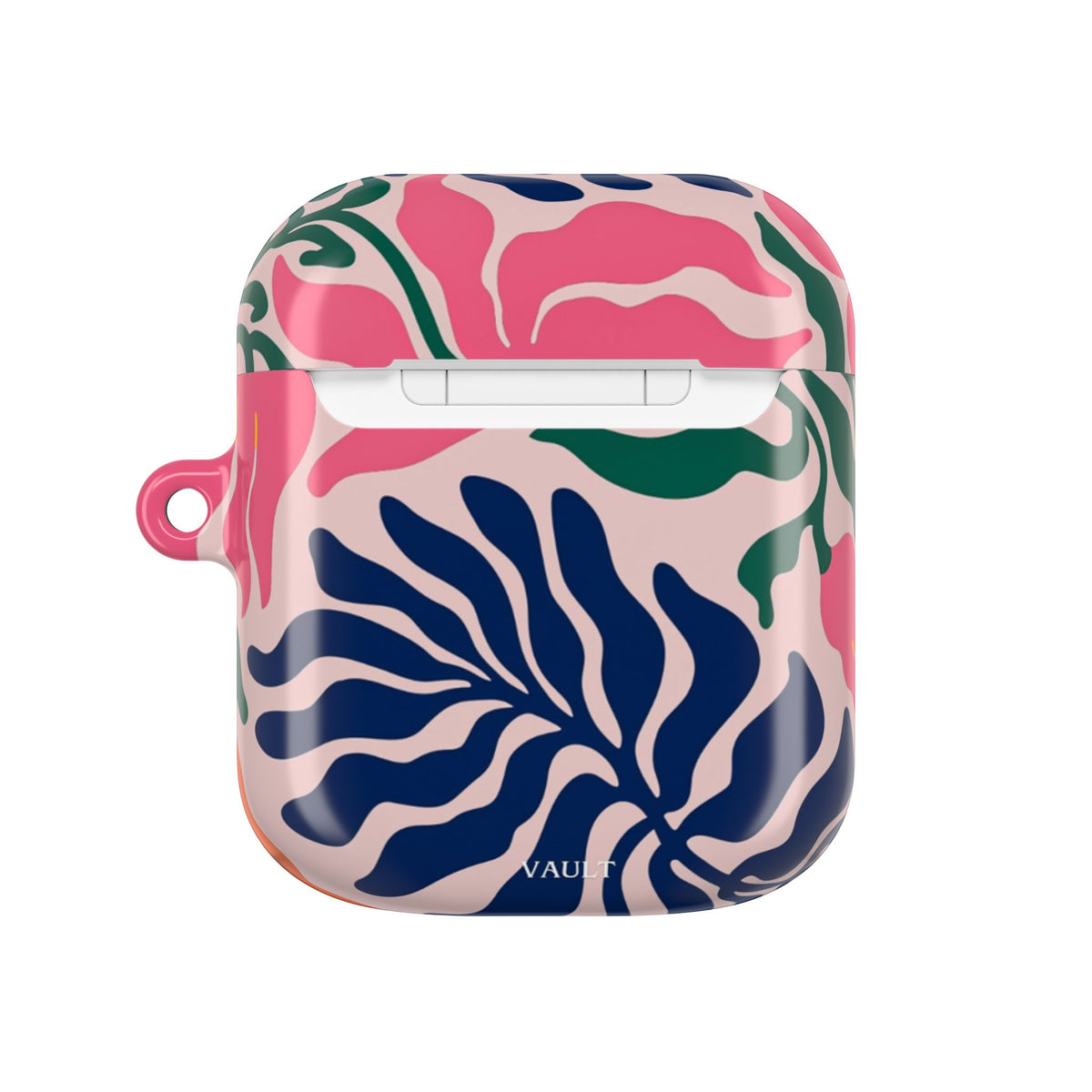 AirPod Case — Pink Floral Swirl Protective Cover