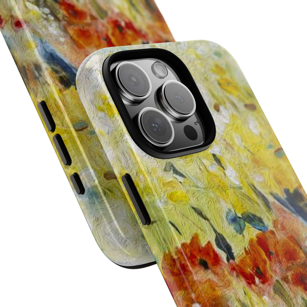 Floral Watercolor Phone Case — Yellow Garden Tough Cases