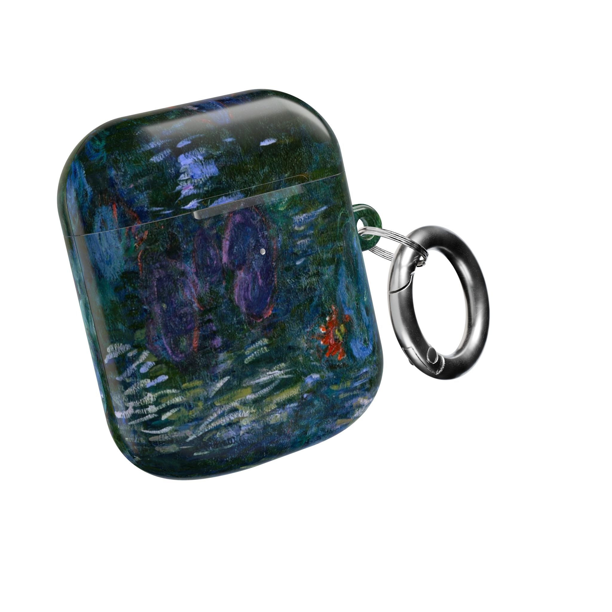 AirPods Case — Impressionist Water Lily Art Protective Cover