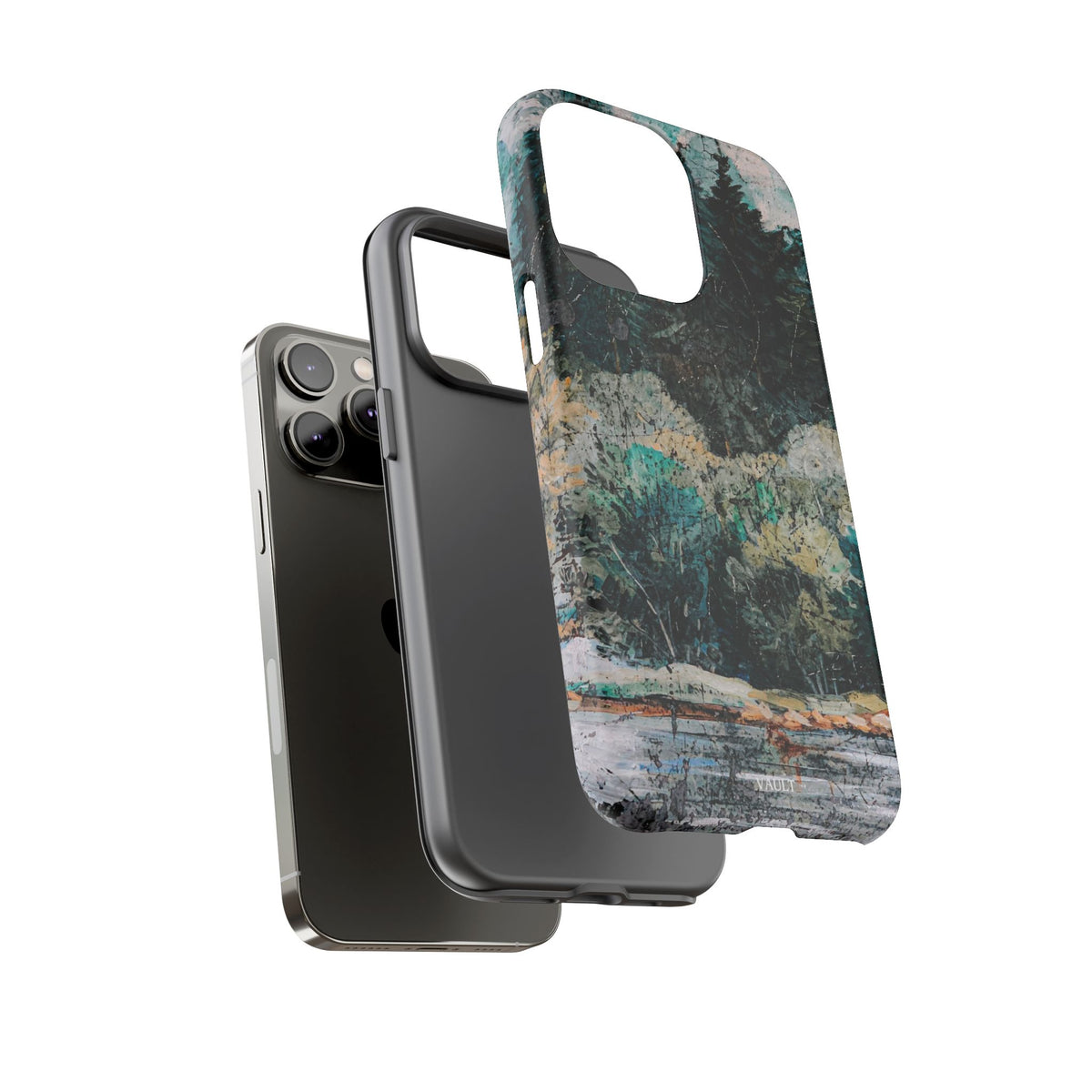 Phone Case - Moody Forest Landscape Protective Tough Case